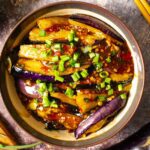 Vegan Yu Xiang Qie Zi {Stir Fried Eggplant}