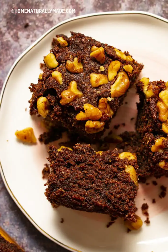 Coconut Flour Brownies {Vegetarian Nut-free Adaptable}