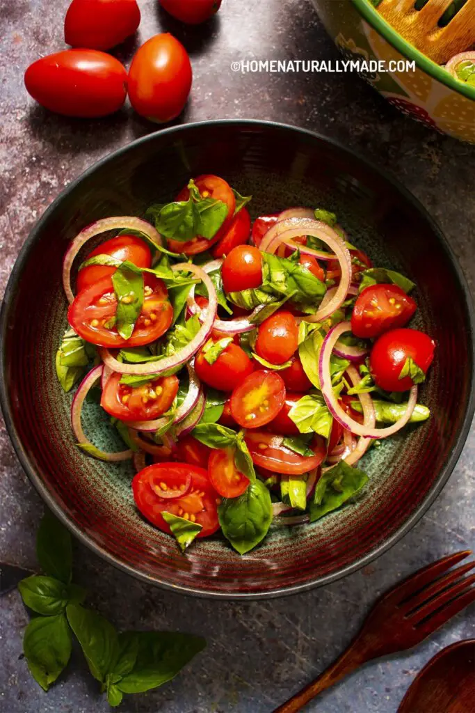 Tomato Basil Salad