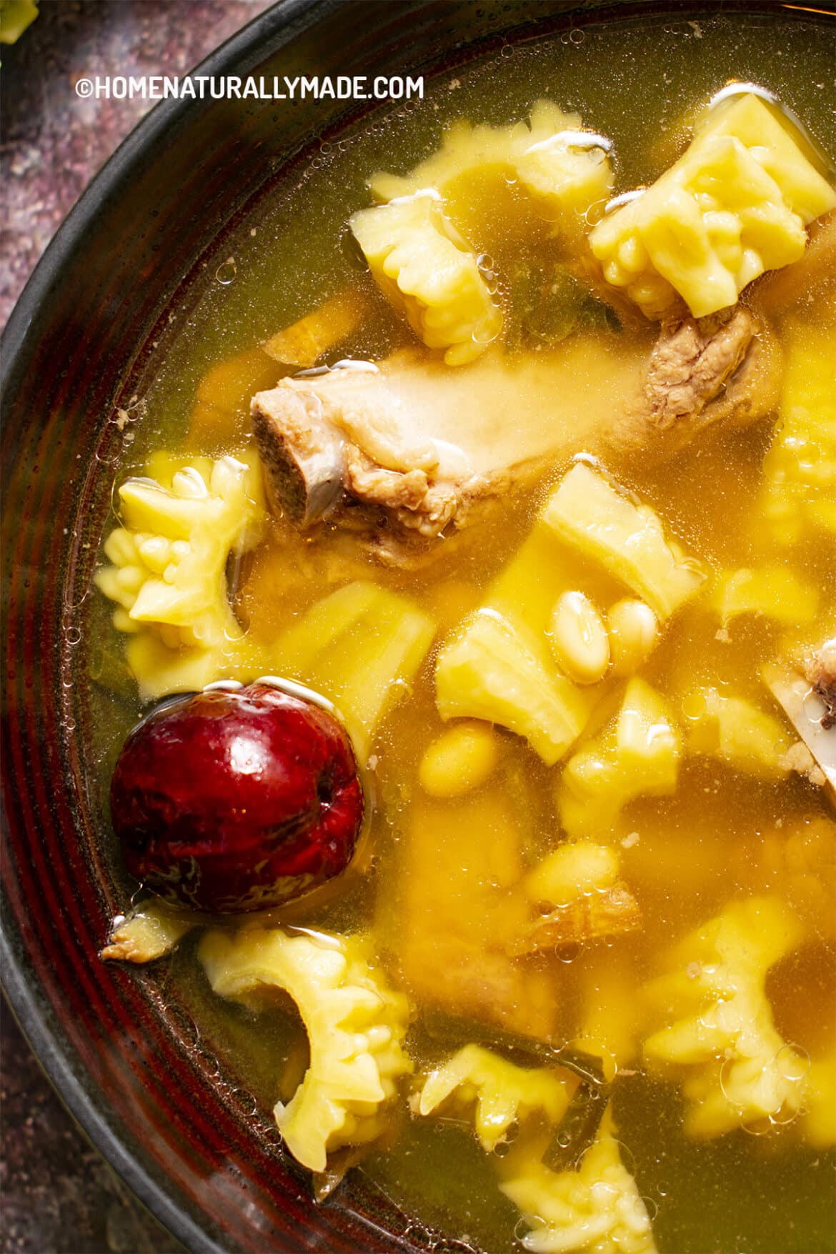 Bitter Melon Rib Soup {Ku Gua Pai Gu Tang 苦瓜排骨汤 Cantonese Classic}