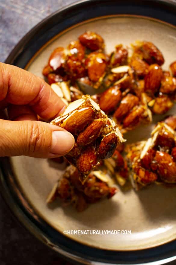 Candied Almonds {Old-Fashioned Style}