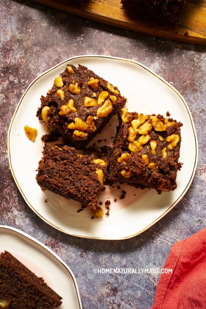 Coconut Flour Brownies {Vegetarian Nut-free Adaptable}