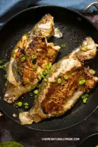 Pan Fried Bass {Asian Fusion, Easy Tasty}