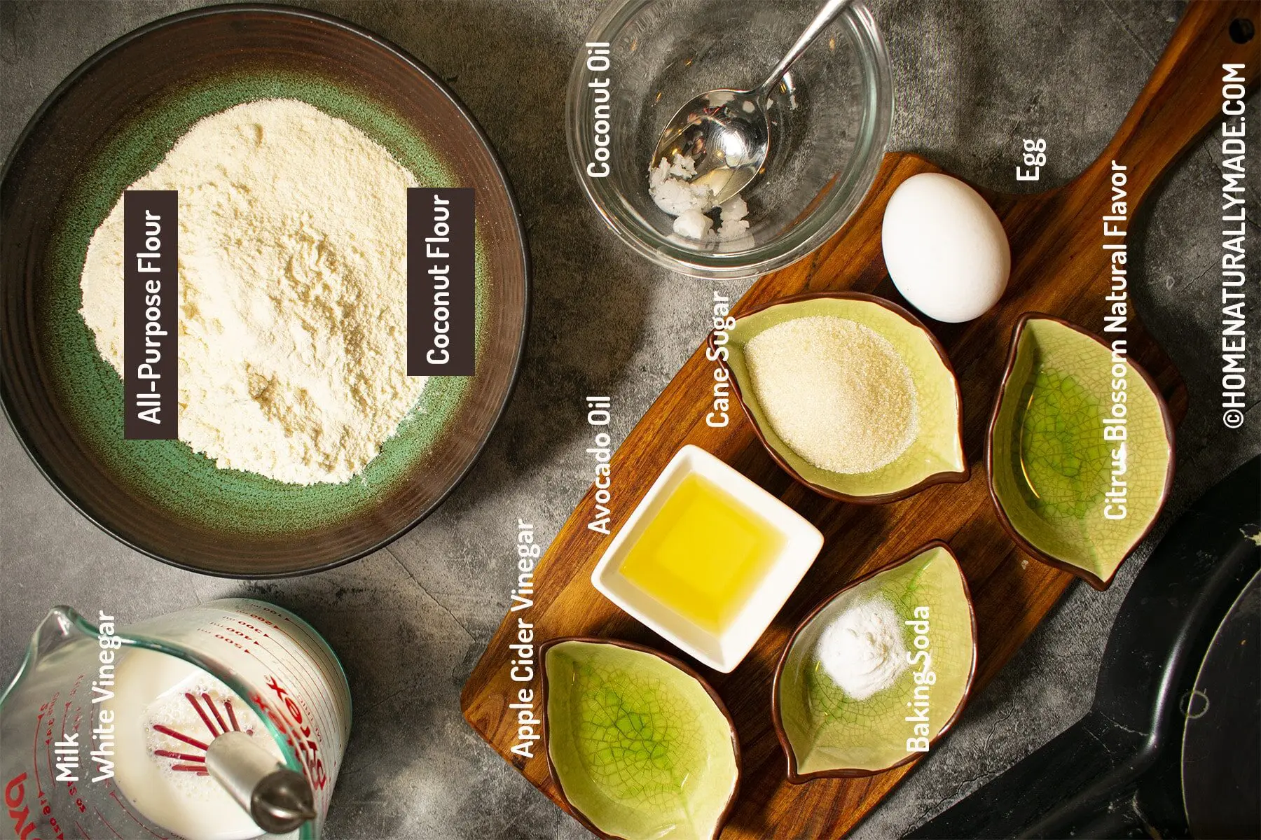 Coconut Flour Waffles Ingredients
