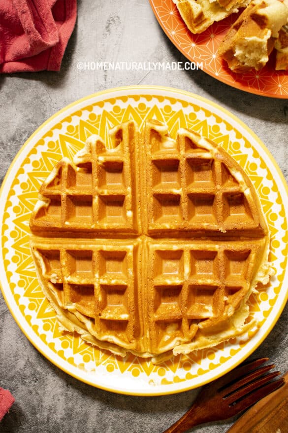 Coconut Flour Waffles {Easy Yummy Healthy}