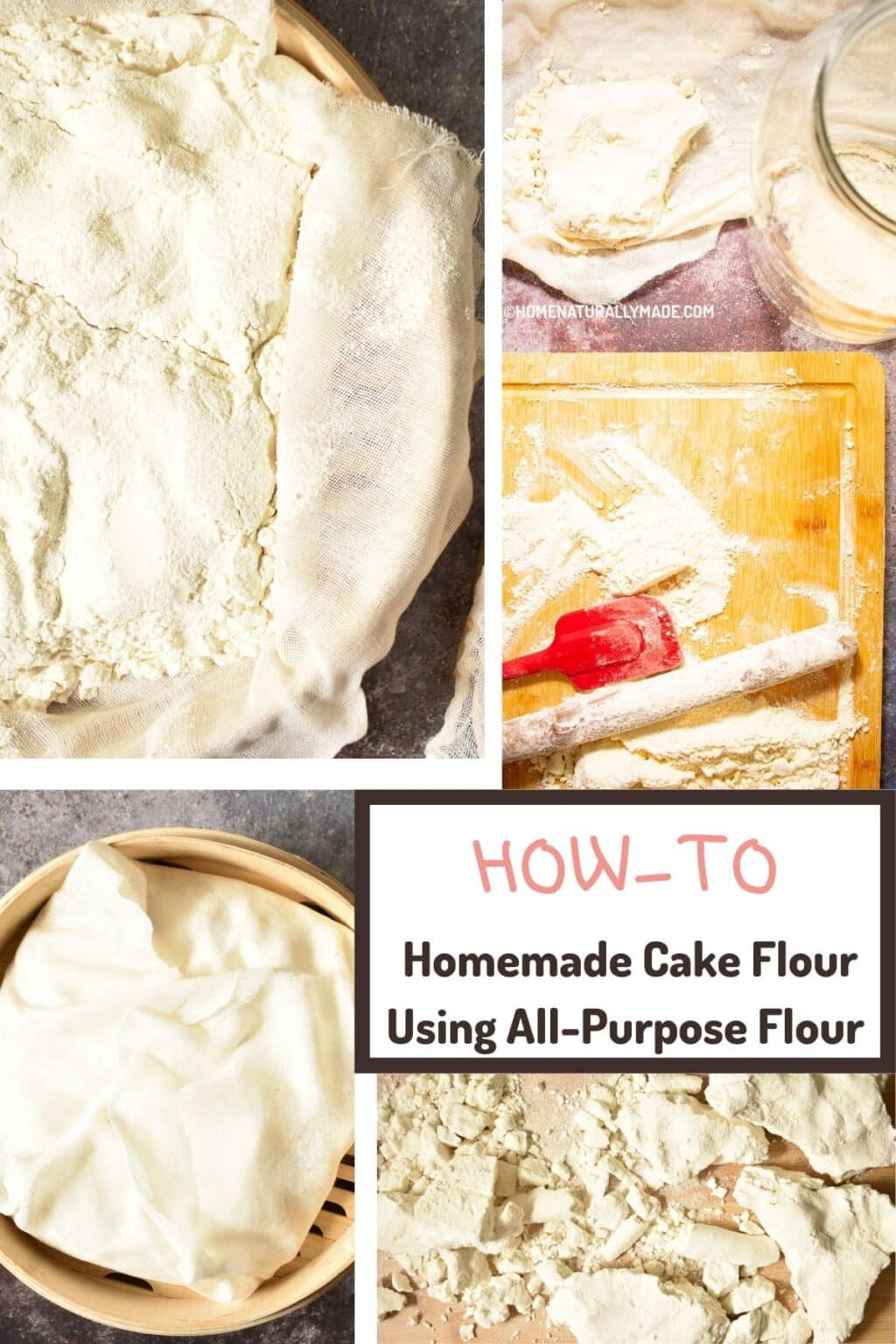 Homemade Cake Flour {An oldfashioned trick} HomeNaturallyMade