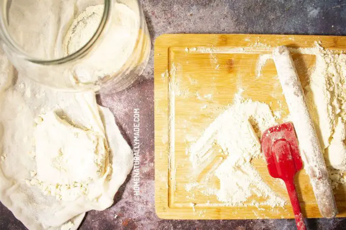 Homemade Cake Flour {An old fashioned trick}