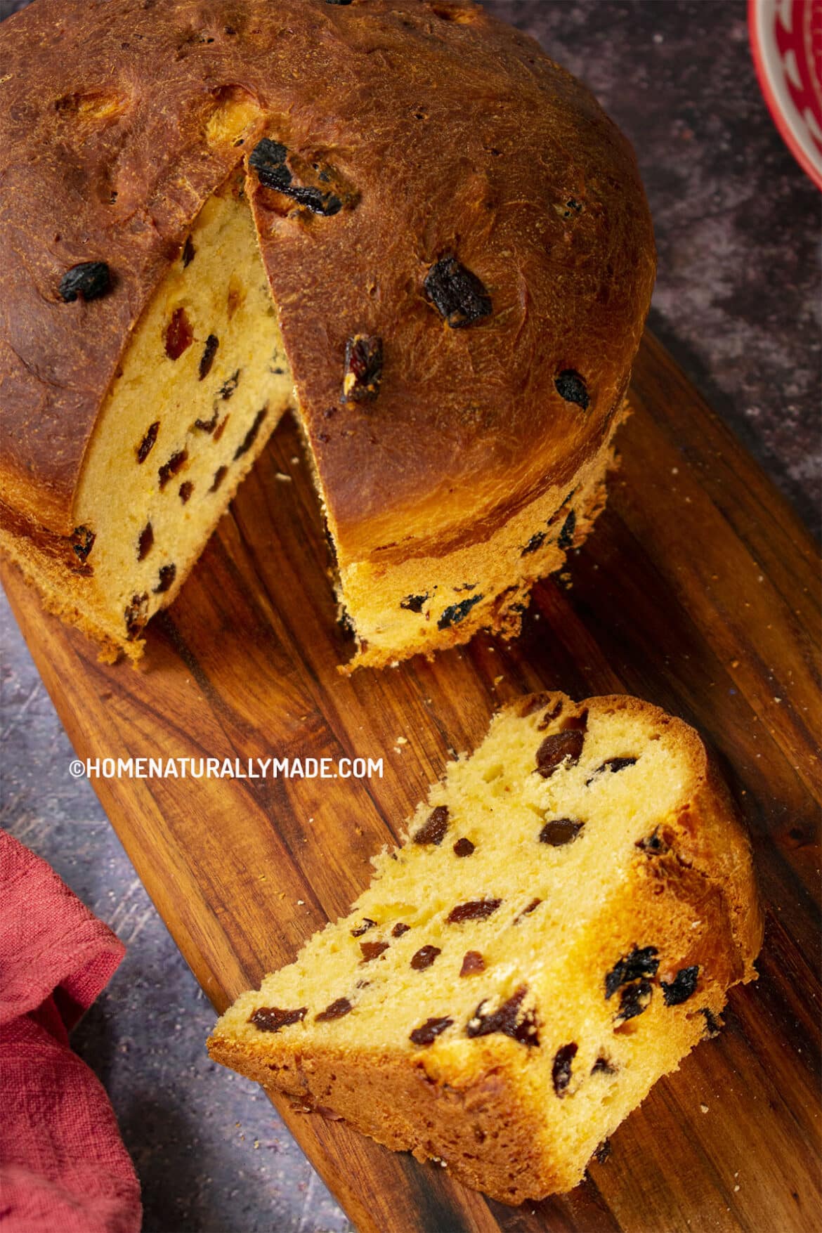 Italian Panettone {Easy Yummy Healthy Way}