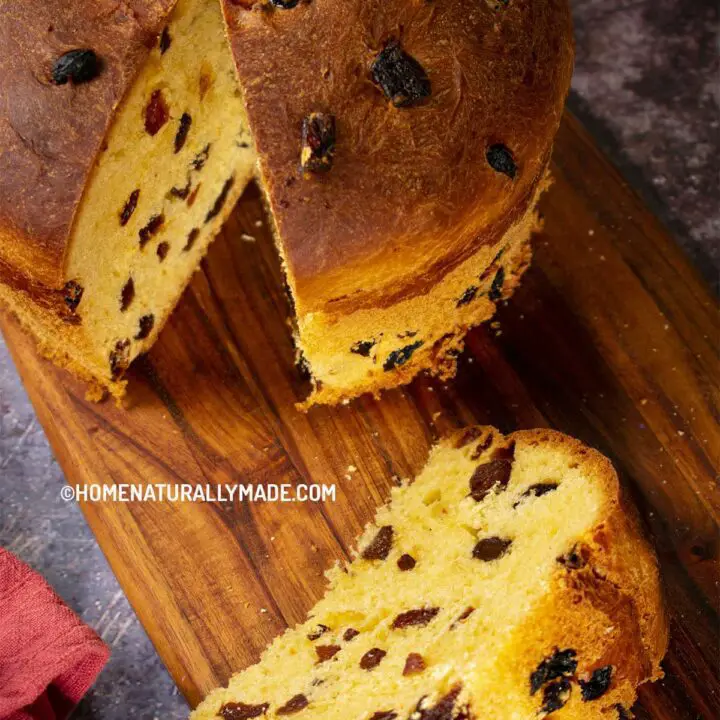 Delicious Italian Panettone Cake Isolated on White Background for Christmas  Celebration AI generated 24061441 Stock Photo at Vecteezy
