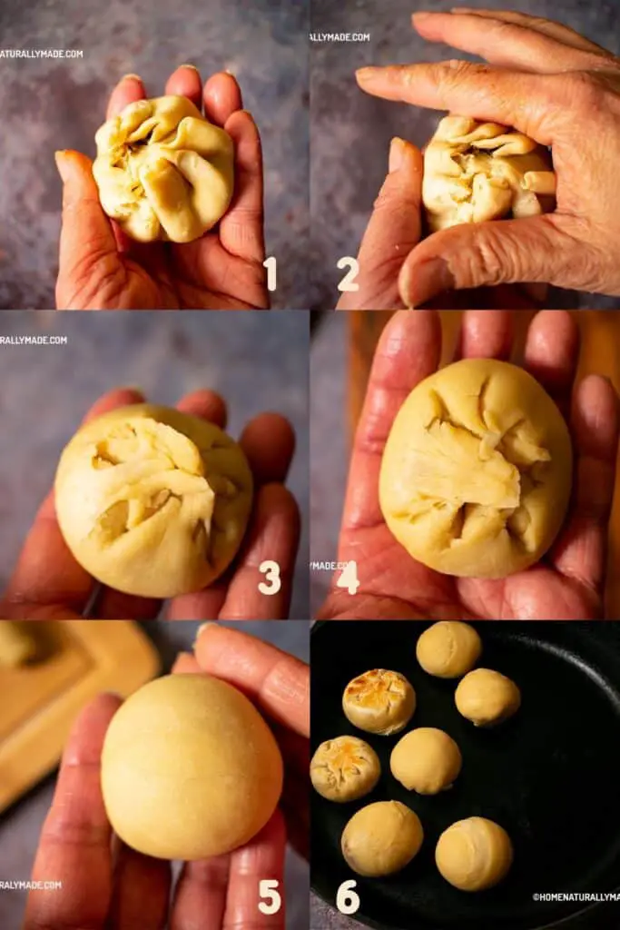 How to Wrap Rou Yue Bing {Savory Pork Mooncake}?