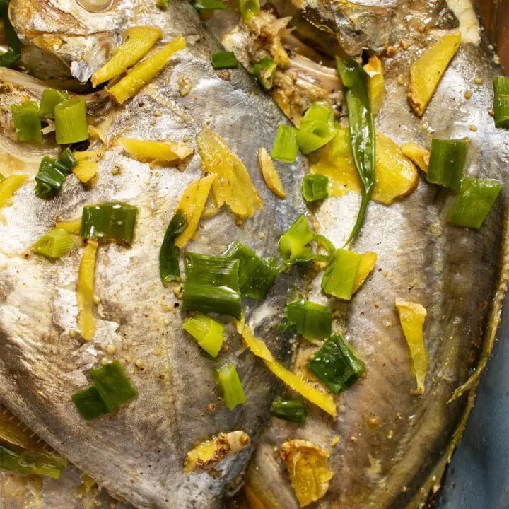 Steamed Butterfish {Huai Yang Style}