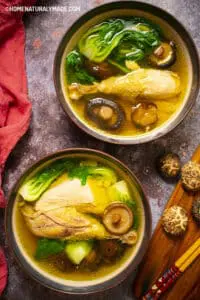 Xiang Gu Ji Tang {香菇鸡汤} Chicken Soup with Shiitake