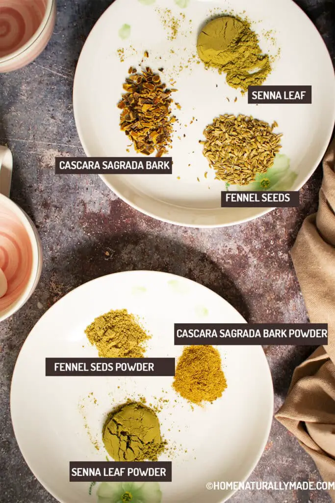 homemade detox herbal tea ingredients