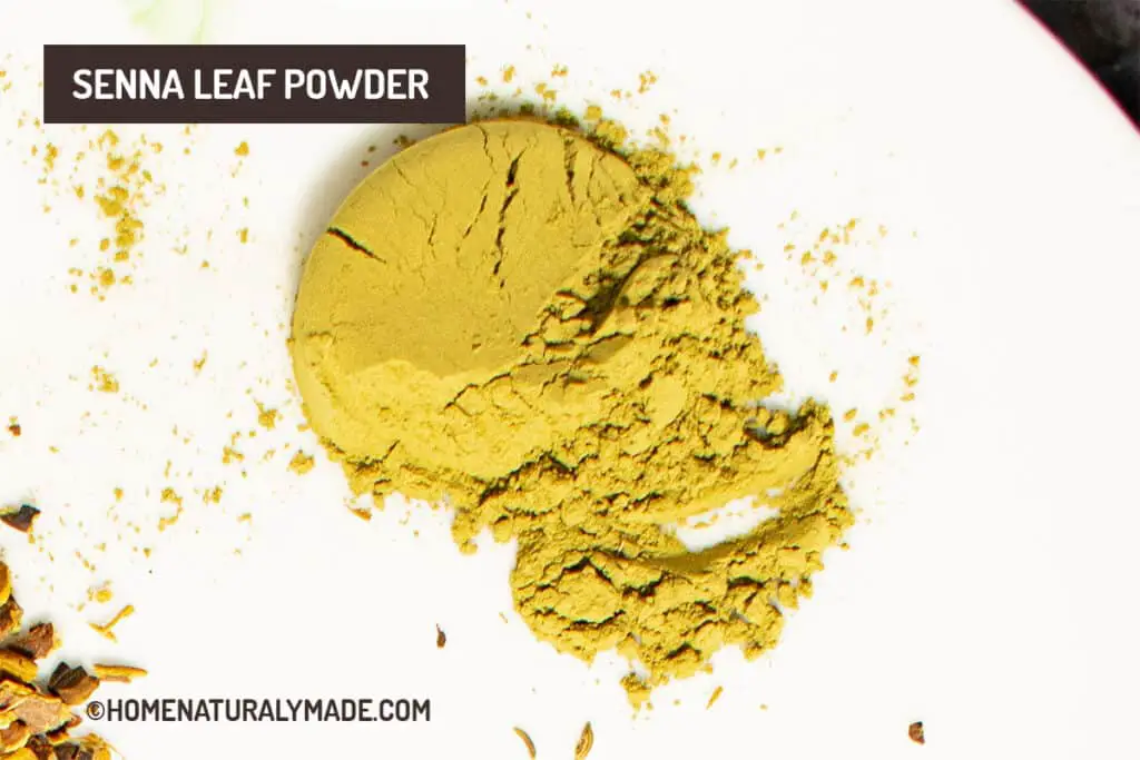 organic senna leaf powder