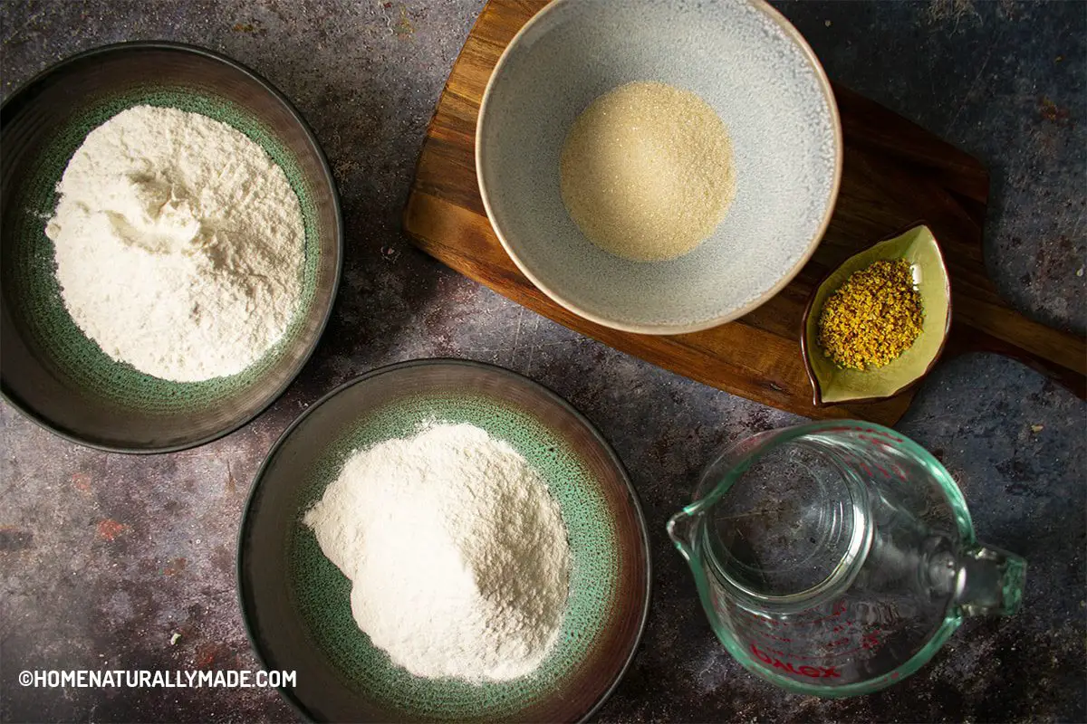 Song Gao {traditional Chinese Sponge Rice Cake} ingredients