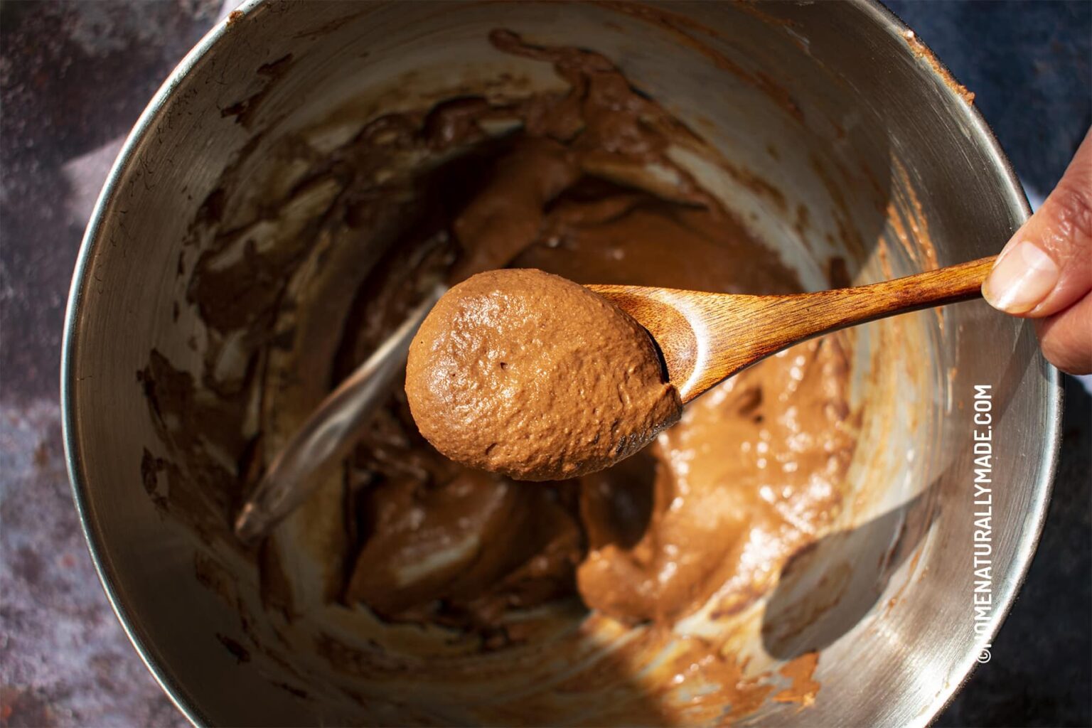 Chocolate Cake with Chocolate Yogurt Frosting HomeNaturallyMade