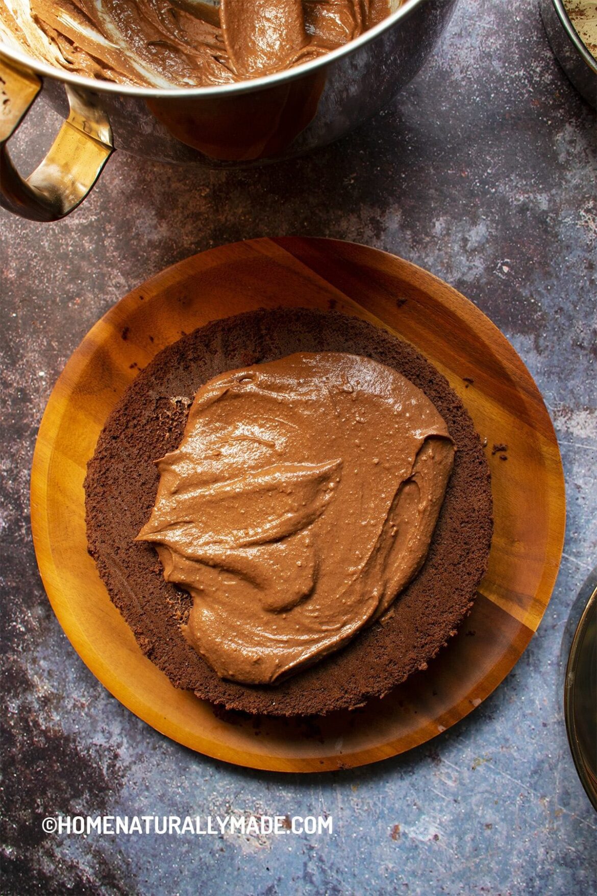 Greek Yogurt Chocolate Frosting HomeNaturallyMade