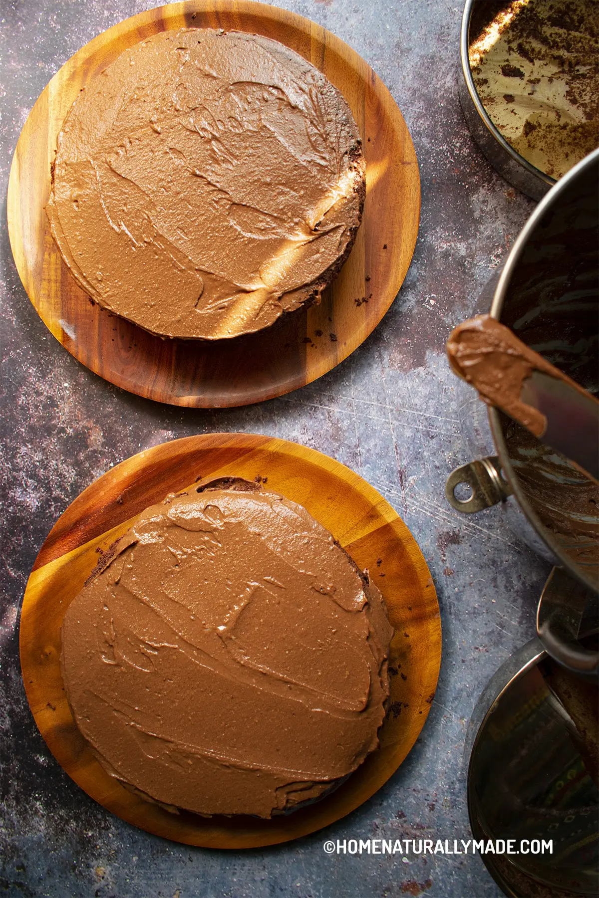 Greek Yogurt Chocolate Frosting HomeNaturallyMade