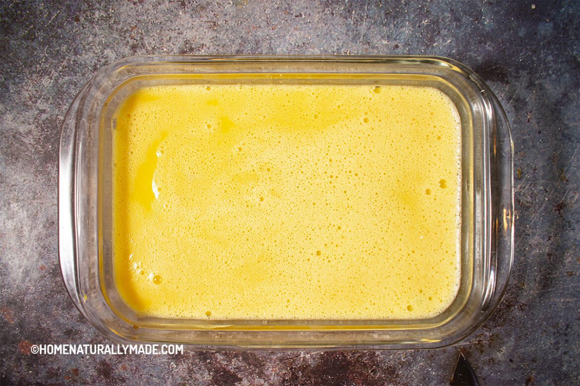 Rou Bing Zheng Dan {Pork Cake layered with Eggs} - HomeNaturallyMade