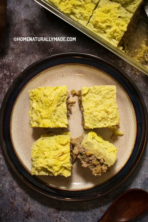 Rou Bing Zheng Dan {Pork Cake layered with Eggs} - HomeNaturallyMade