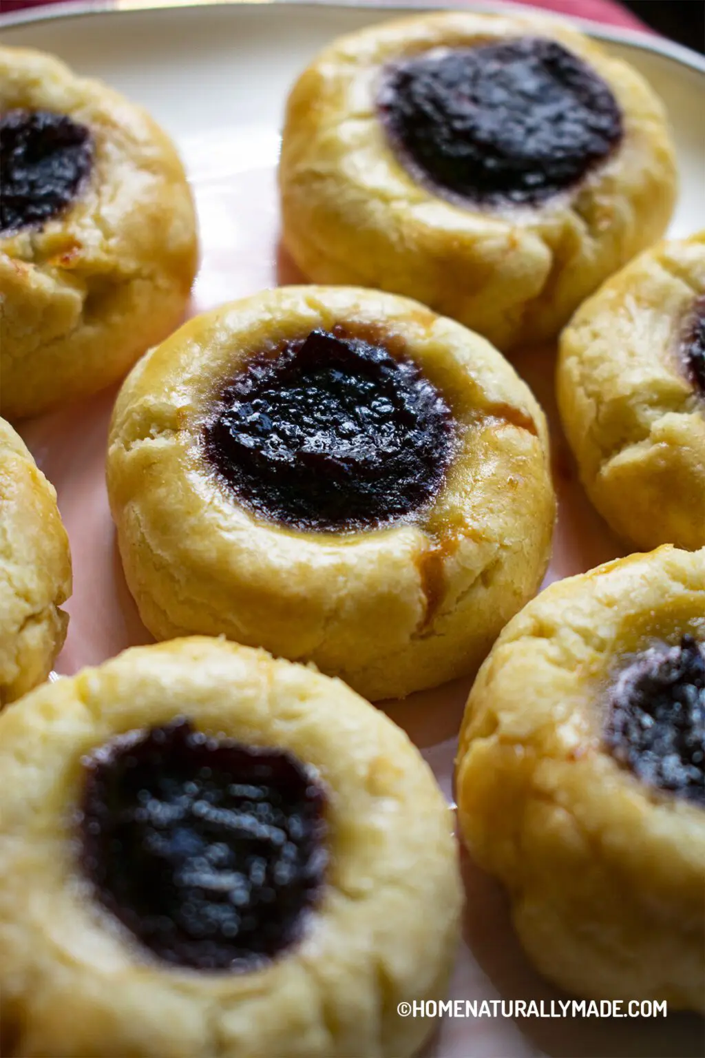 Jam Filled Butter Cookies HomeNaturallyMade