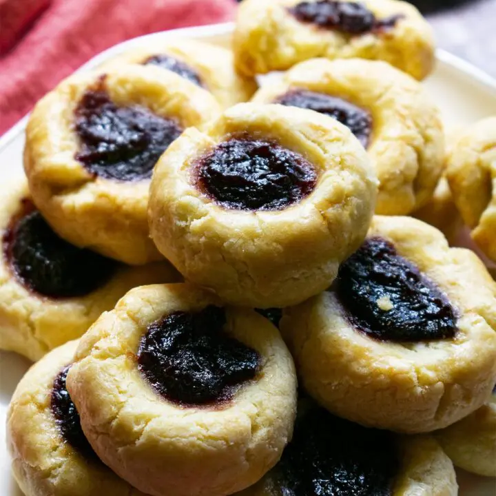 Jam Filled Butter Cookies