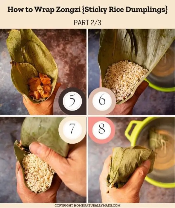 How to Wrap Zongzi Huai Yang Style? HomeNaturallyMade