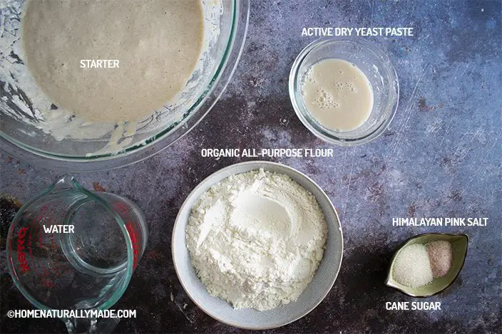 EASY COUNTRY BREAD RECIPE INGREDIENTS