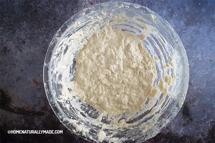 Making thicker batter for country-style bread recipe