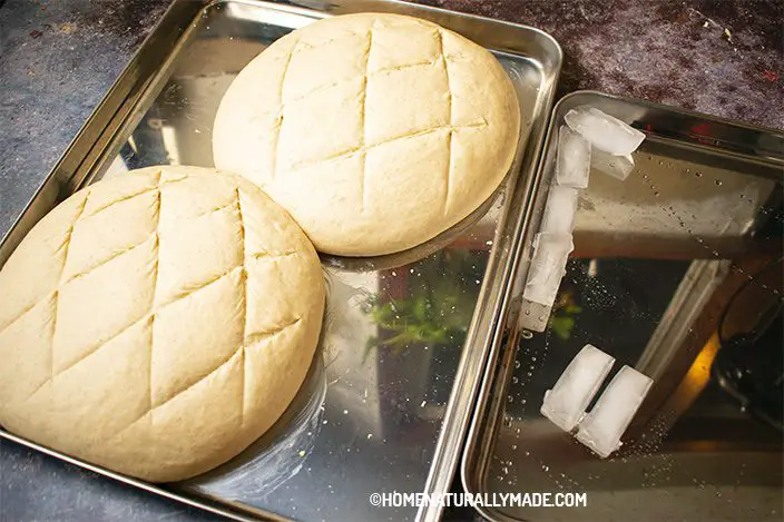 country bread read for baking