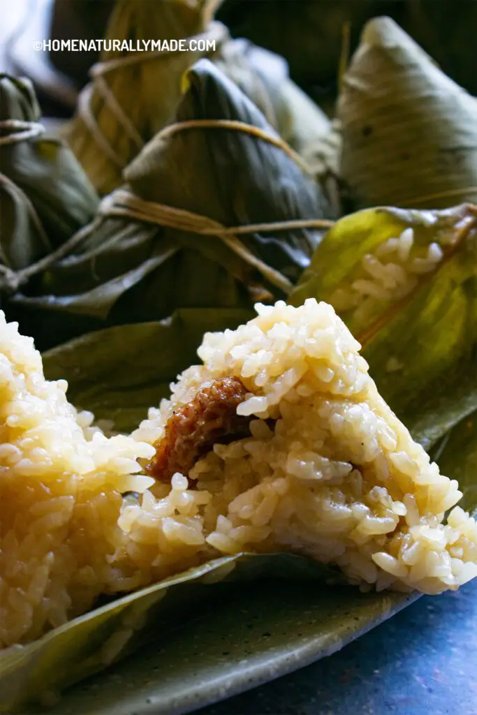 Rou Zongzi Recipe {Sticky Rice Dumpling with Pork}