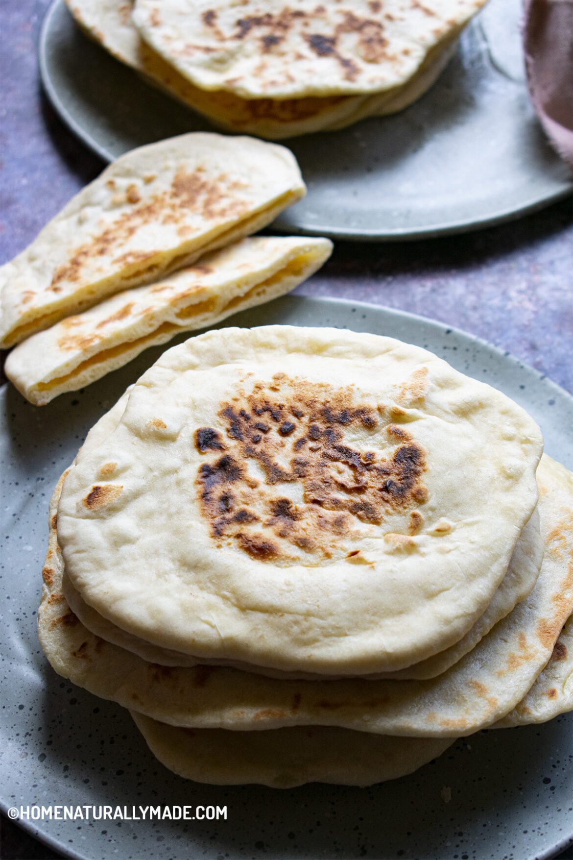 Easy Homemade Pita Bread HomeNaturallyMade