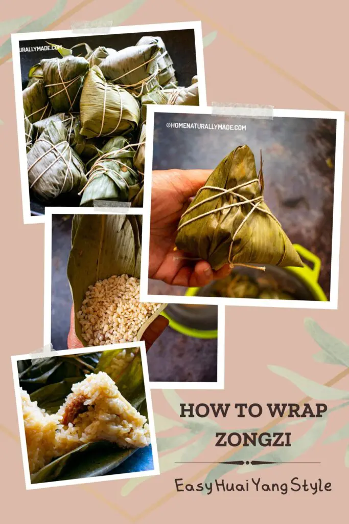 how to wrap zongzi?