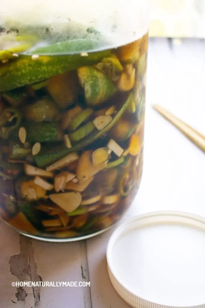 Pickled cucumber Chinese Style Recipe