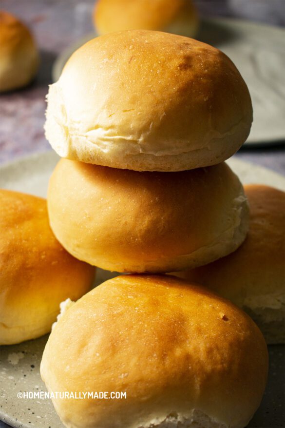 homemade burger buns recipe