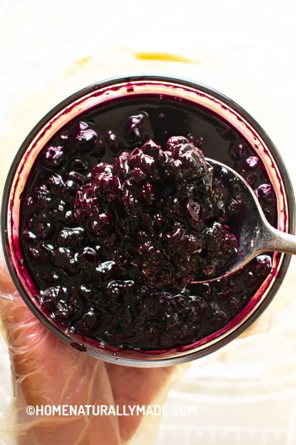 Blueberry Jam or Sauce - HomeNaturallyMade