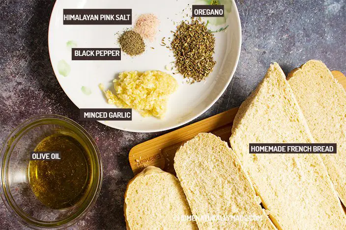 Garlic Bread Ingredients