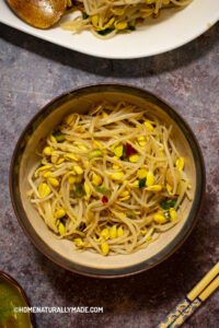 soybean sprouts salad {Asian Fusion} RECIPE