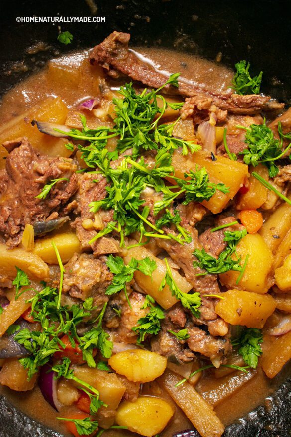 Hong Men Yang Rou {Chinese braised lamb} recipe