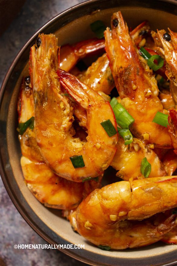You Bao Xia Shanghai-Style Shrimp {油爆虾} recipe