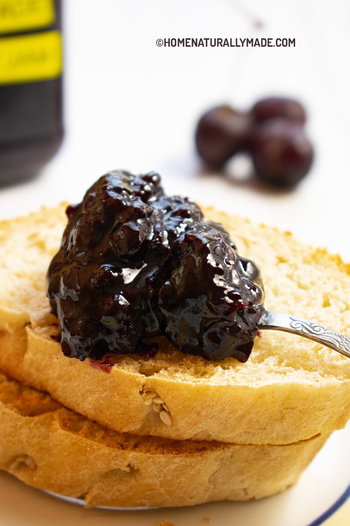 Homemade Cherry Jam {wholesome deliciousness} Recipe