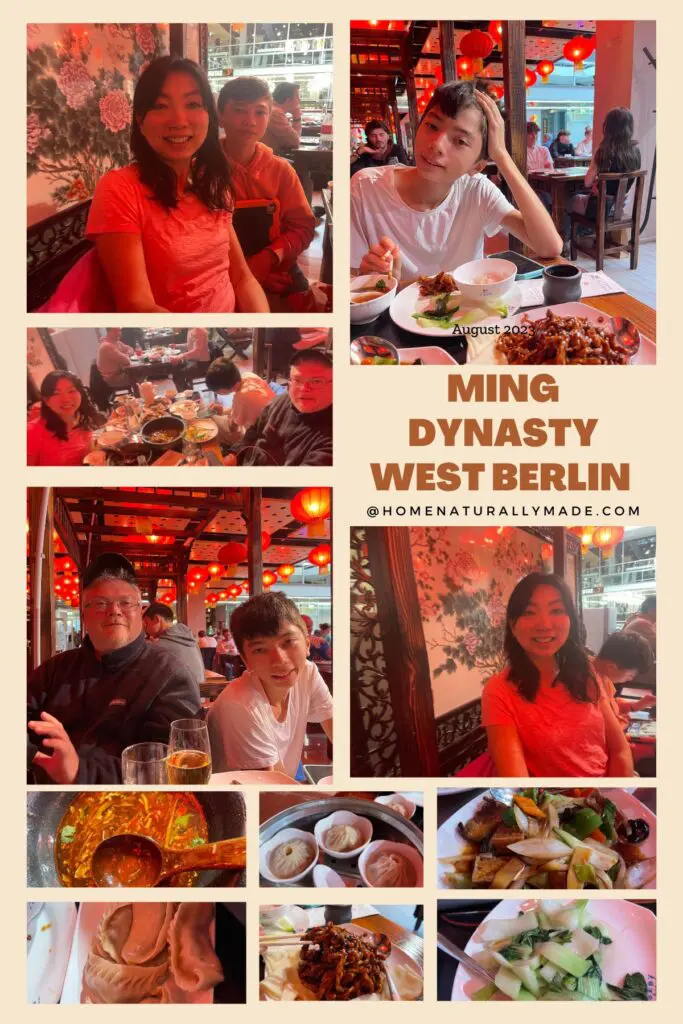 Ming Dynasty West Berlin  Chinese food experience