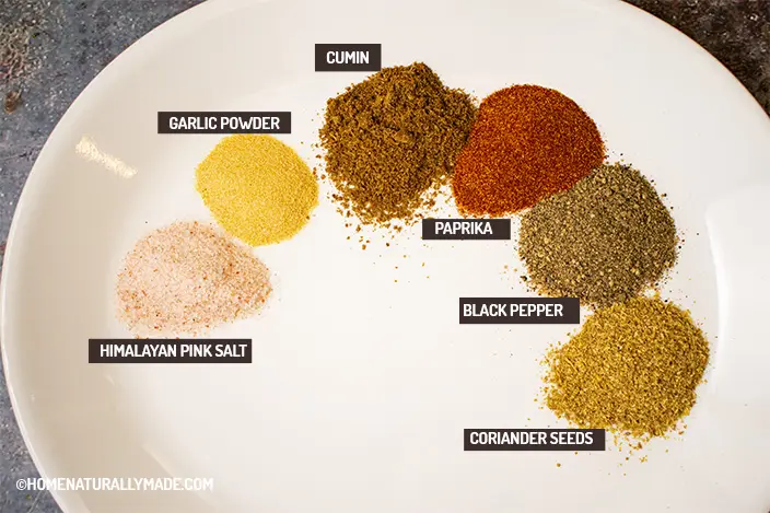 chicken shawarma dry rub ingredients