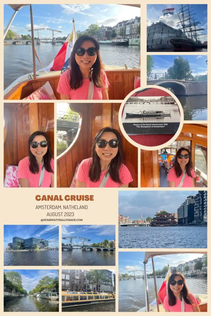 canal cruise experience in Amsterdam