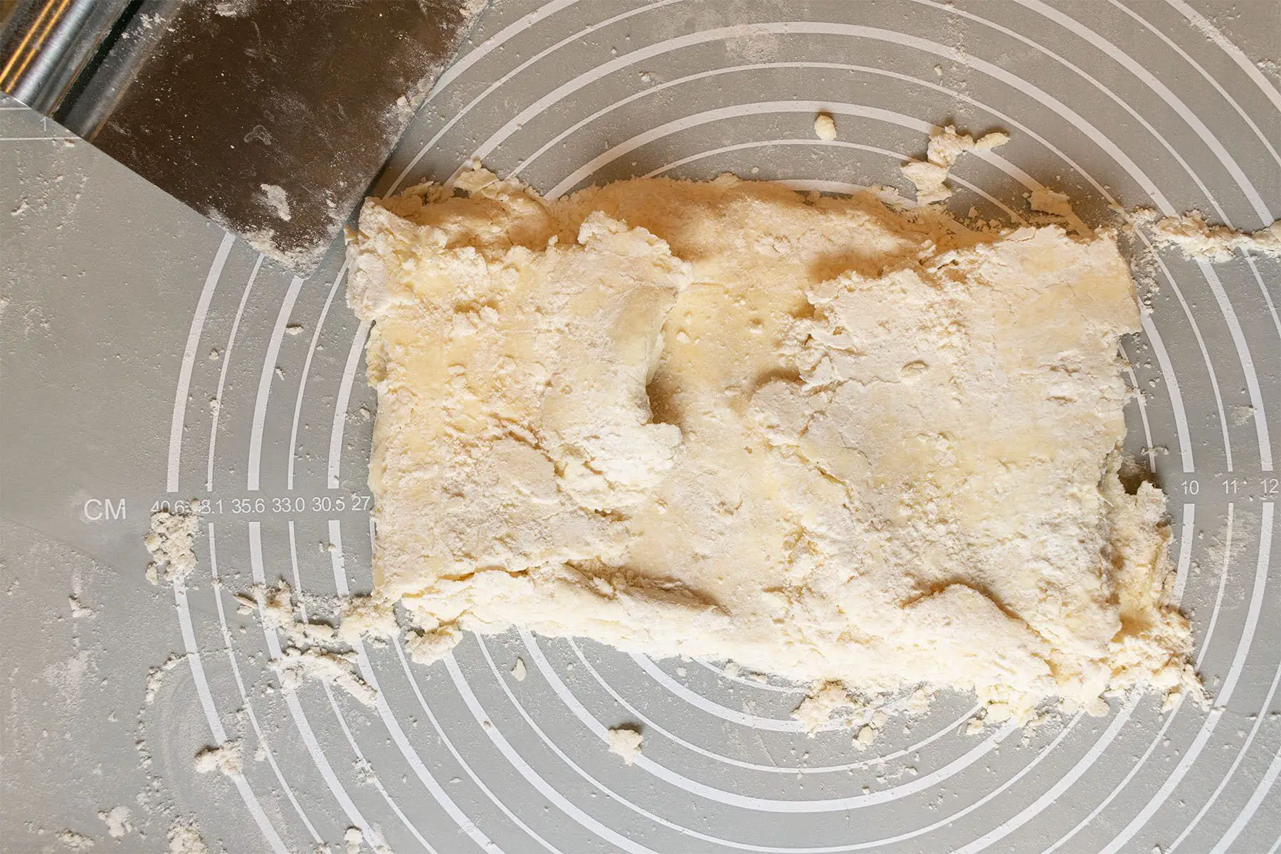 quadruple fold the shortcrust dough Round Two
