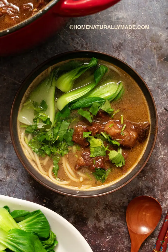 Niu Rou Mian Taiwanese Beef Noodle Soup Recipe