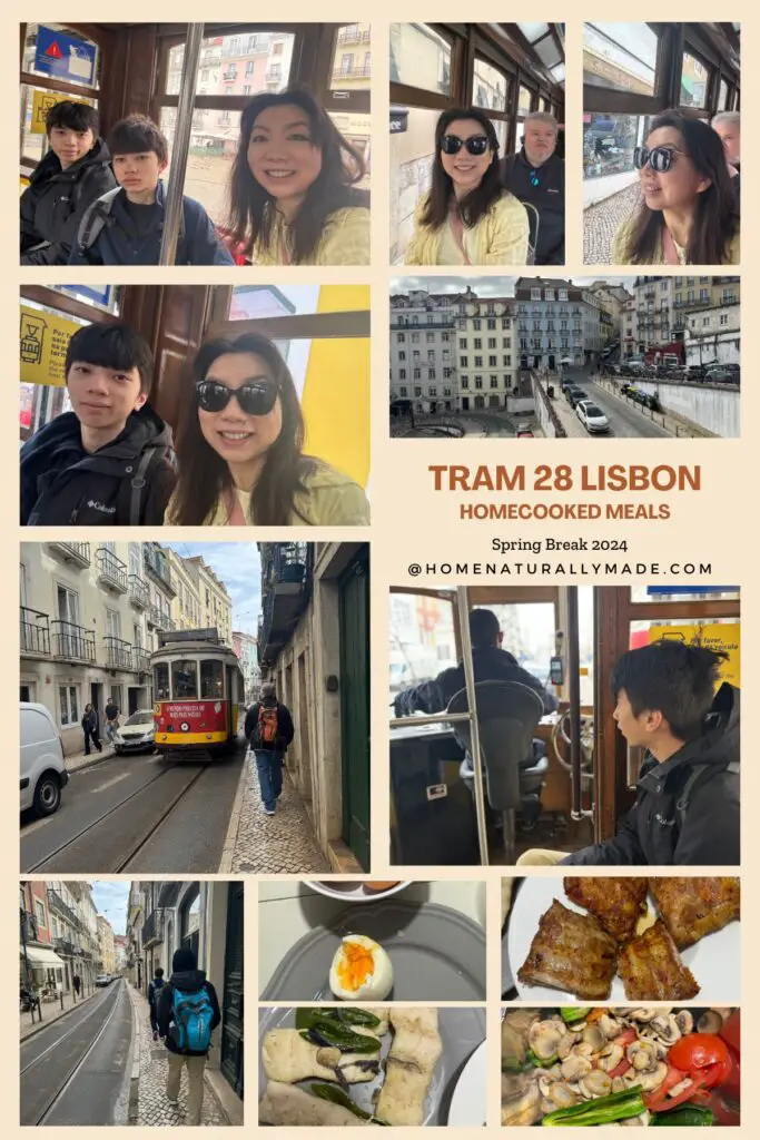 Lisbon Family Vacation Tram 28