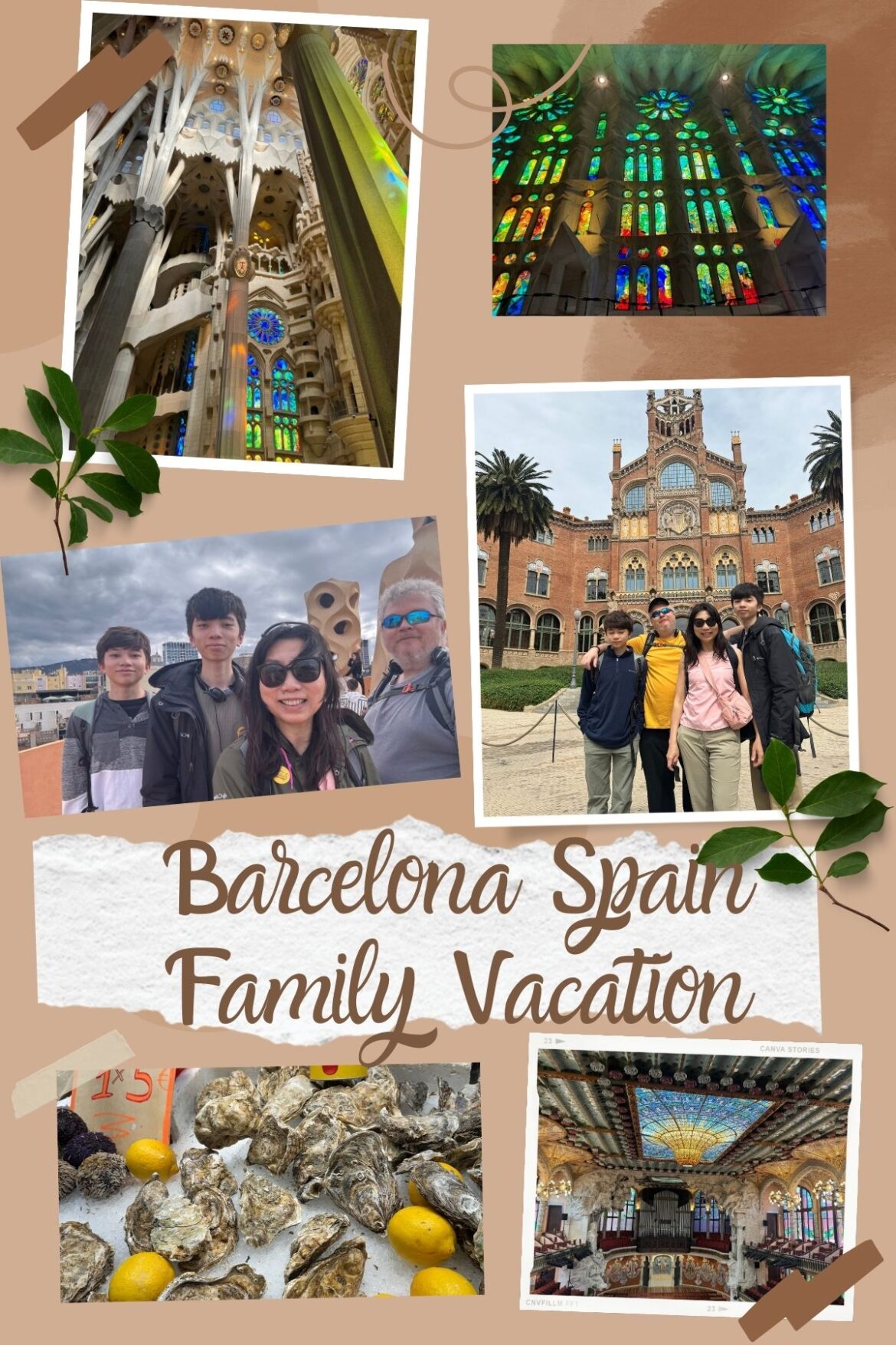 Barcelona Spain Family Vacation