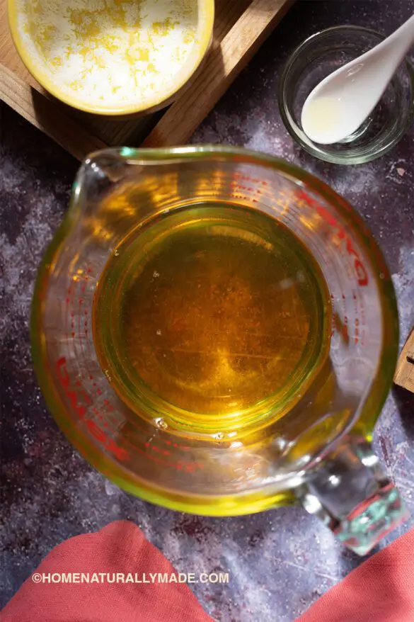 homemade hair oil