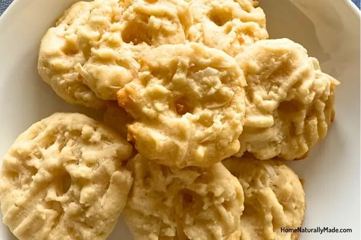 Freshly baked Danish Cutter Cookies
